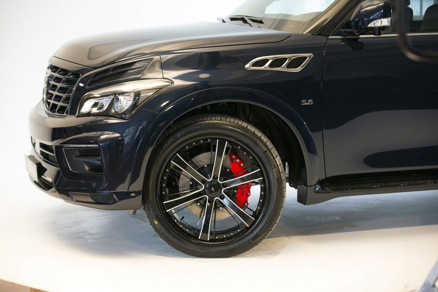 Детали экстерьера Infiniti QX80 Missuro by Larte Design 2016 года  (фото 47 из 70)